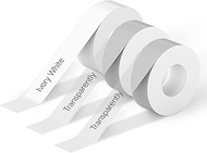 PeriPage Waterproof Oil-Resistant Continous Label Tape, 0.55" x 13.7ft, Non-BPA, Compatible with P10