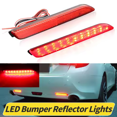 Bumper Reflector Lights For Toyota RAV4 Harrier Sienna EZ Alphard Aygo for Lexus GX470 RX300 5630 NX