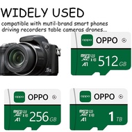 OPPO Memory Card High Speed 2.0 Micro Sd Card Tf Card Class 10 Tf Card 256GB/512GB/1TB High Speed Me