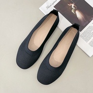 2022 New Women Casual Shallow Flat Shoes Breathable Loafers Soft Bottom Mesh Ballet Shoes Pregnant Ladies Drving Single Shoes