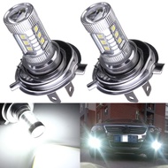 LED Headlight Near and Far Bulb h4 80W Fog Light Positive White Light Modified Super Bright Car Head