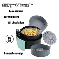 MULTIFUNCTIONAL AIR FRYER SILICONE POT AIR FRYERS OVEN ACCESSORIES BAKING TRAY