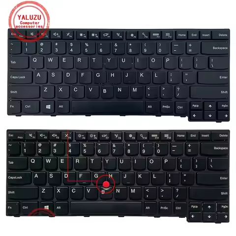 US English NEW Laptop Keyboard For Lenovo IBM Thinkpad E450 E455 E450C W450 E460 E465
