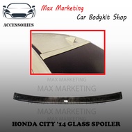 PUM75 HONDA CITY '14 GLASS SPOILER PU BODYKIT