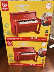 Hape 紅色兒童鋼琴