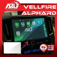 Toyota Alphard Vellfire Screen Center Console Multimedia Player Protector Film For 2015-2023 GGH30 A