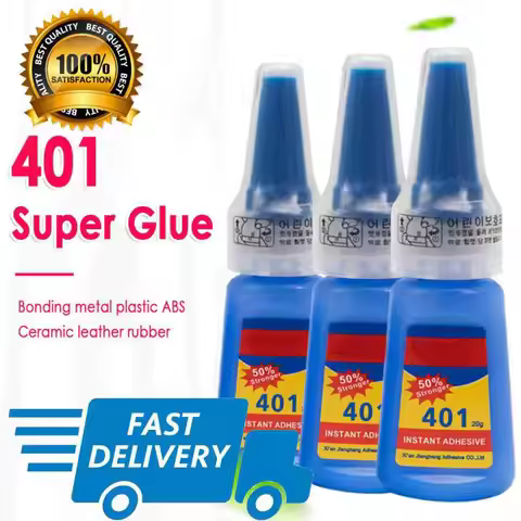 401 Glue Instant Fast Adhesive 20ML Bottle Stronger Super Glue Multi-Purpose Fix HOT Super Strong Li