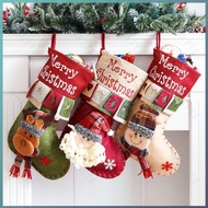 Christmas stocking gift bag Children's Gift Santa Large ornaments kindergarten decoration Christmas gift bag