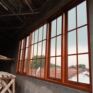 pintu jendela aluminium serat kayu