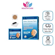 Miếng Dán Chống Say Tàu Xe Máy Bay Say Sóng - Motion Sickness Patch (Hộp/10 Miếng)