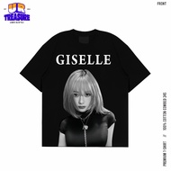 Giselle Dirty Work/ t-shirt aespa giselle cotton combed 24s thick by urtreasure