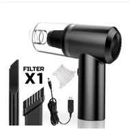 [12000PA] Portable Cordless Vacuum Cleaner Car Vacum Kereta Mini Vacuum Cordless Wireless Vakum Car 