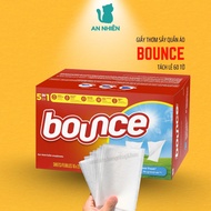 Giấy thơm Bounce Mỹ tách lẻ 60 tờ - Giấy sấy thơm hạn chế nhăn vải