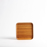 CHABATREE - BLANCHE SQUARE TRAY (TEAK)