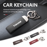 Car Key Chain Genuine Leather Pure Color Buckle Accessories  For Volkswagen Golf Jetta Passat mk4 mk5 mk6 CC B5 B6 B7 Golf
