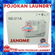Janome NS 311A/Mesin Jahit Janome / Mesin Jahit Portable Janome NS
