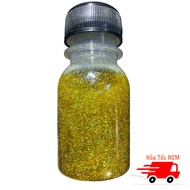 Seven-color Illuminated Gold Glitter Coating Code B1K-210-0 bottle 50ml