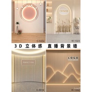 Anchor Background Wall New Style Photography Wallpaper Tapestry Magnetic 3d Live Streaming Room Thre