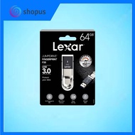 Lexar F35 Jumpdrive 64GB Fingerprint USB 3.0 Flash Drive (up to 150MB/s read)