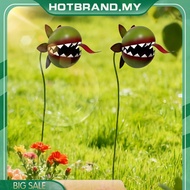 [Hotbrand.my] Venus Flytrap Garden Stakes Rust Proof Large Venus Flytrap Monster Plant Sculpture Whi