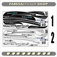DAHON BICYCLE STRIPING STICKER