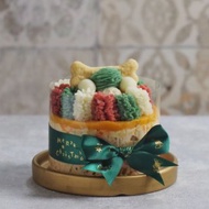 3吋/4吋/6吋 聖誕節蛋糕 限定色系 寵物肉肉蛋糕