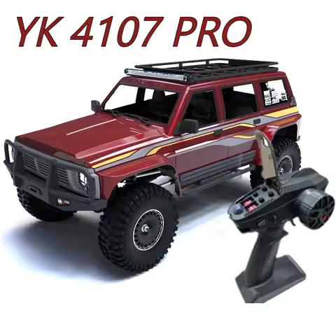 YK4107 PRO 1/10 simulation RC remote control brushless four-wheel drive differential lock climbing v