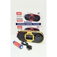 JOC 123 special bass bluetooth FM Usb rechargeable Al Quran mengaji 30 Juzuk Speaker Radio