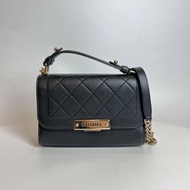 CHANEL 23開 黑牛皮CLICK 兩用包