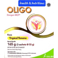 Oligo TROPICAL BANANA MILK OLIGO 165 GRAM (CONTENTS OF 3 SACHETS)