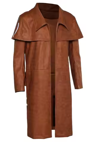 NCR Veteran Ranger Cosplay Coat Game Radiation 4 Costume Disguise Men Male Fantasy Outfit Halloween 