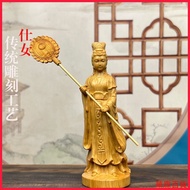 Now Special Offer💖Full Amount Free Shipping🔥 Yabai Wood Carving Mazu Empress Empress Empress Empress