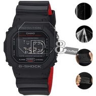 (Bukan Jam) [2pcs] Casio-x DW5600 / GW5600 /GW-B5600 / GWM5610 / DWE-5600 Watch TPU Film Screen Prot