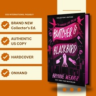 Butcher And Blackbird by Brynne Weaver Collector’s Edition Hardcover Sprayed