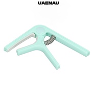 UAENAU ​Guitar Capo​, ​Beginners Capo ABS ​Spring Capo​, ​Even Pressure Pink/Light green/Black/White
