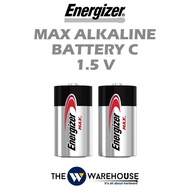 Energizer Max Alkaline Battery C 1.5V 2pcs
