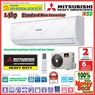 Mitsubishi 1.5hp Non Inverter Air conditioner SRK12CXP2-W4 & SRC12CXP2-W4 Mitsubishi Heavy Industrie