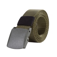 Men Plastic Buckle Training Casual] Belt Braided Tactical Belt Belt Hypoallergenic Belt [Canvas Tactical Belt YKK Outdoor Belt Nylon