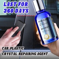 Car Plastic Restore Plastic Refurbishment Car Coating Plastic Parts Crystal Coating with Sponge