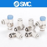 SMC Pneumatic Throttle Speed Regulating Valve AS1201F AS2201F AS1211F AS2211F-M5 M3 01 02 03 04-04A 