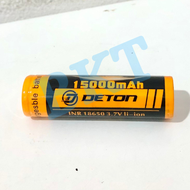 DETON / Mr Henry ***** BATERAI BATRAI BATRE DETON / Mr Henry Charger 18650 3.7V 15000ma