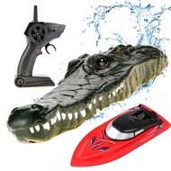 PowerTRC 2 in 1 Remote Control Speed Boat Crocodile 2.4Ghz | RC Toy Speed Boat for Pools and Lakes |