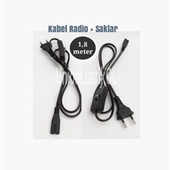 Radio Cable 8 Cable + Switch 1.8m long