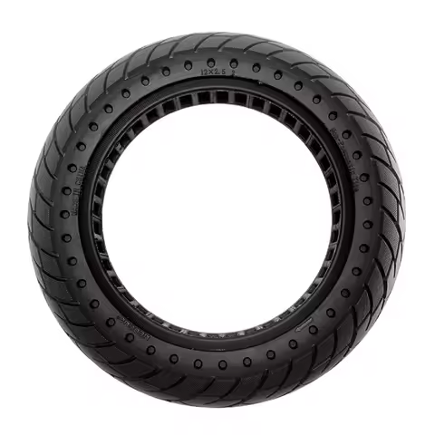 12 Inch Tyre 12x2.50 12x2.5 Solid Tire Slot 28mm 33mm Honeycomb Wheel for Electric Scooter