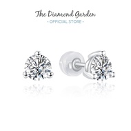 TDG Lab-Grown Diamond Stud Earrings in 10K Gold