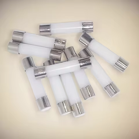 10 New AC 6V 6.3V LED Frosted Fuse Lamps Fit Sansui Gear 7070 8080 9090 Rotel RX-304 404 504 604 Vin