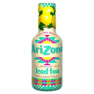 Arizona Iced Tea with Lemon Flavor Iced Tea Drink Lemon Flavor USA Food Drink Beverages Black Te