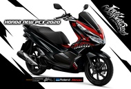 สติ๊กเกอร์ ฉลาม Honda Pcx 150 2020