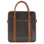 【日本直送】ગોયાલ GOYARD Burgundy 手提包 托特包 PVC 黑色 男女通用【二手】