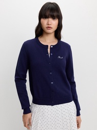 [Pomelo] เสื้อคาร์ดิแกนปักลาย / Embroidered Cardigan